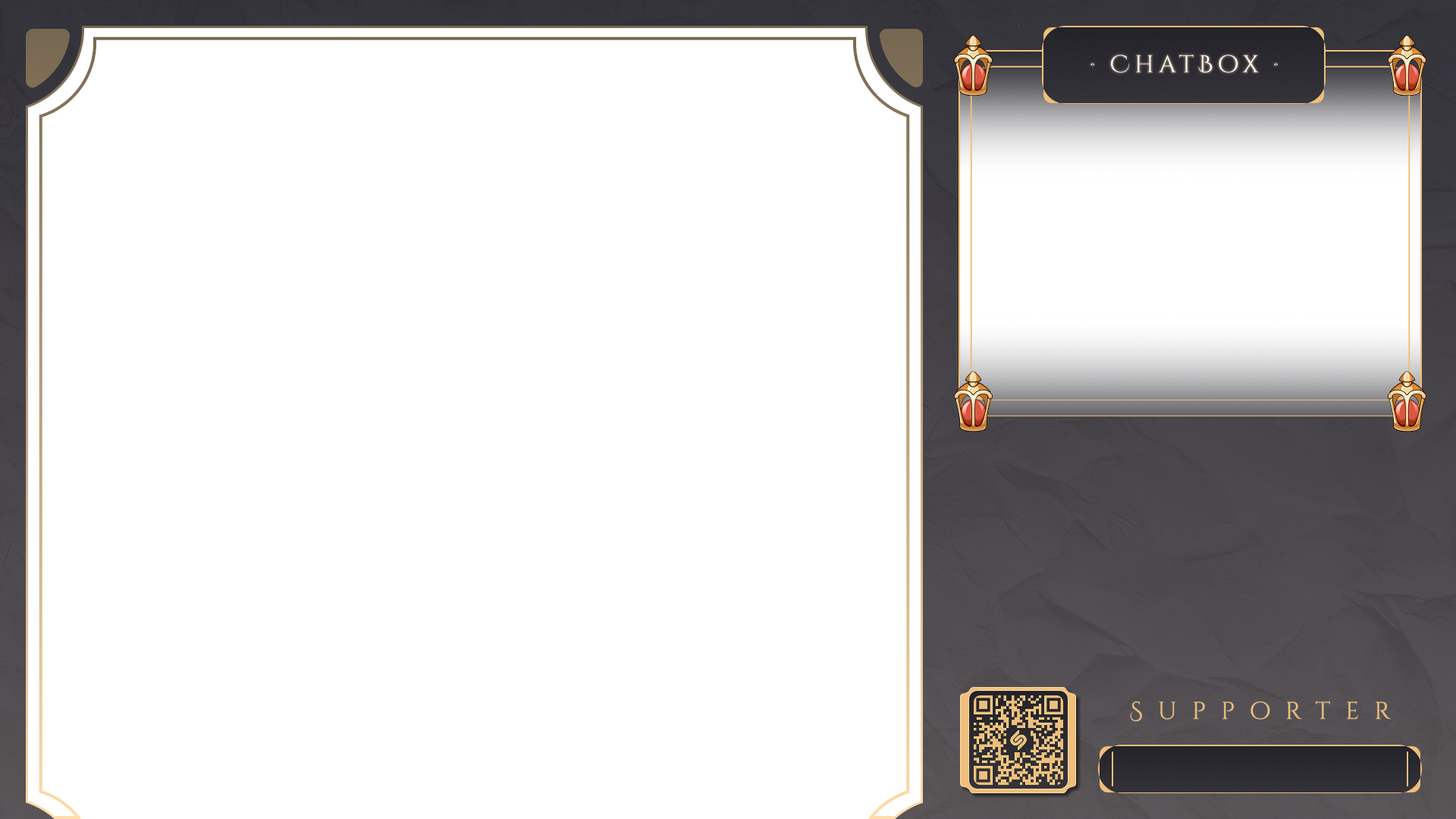 Aizora Sena Livestream layout